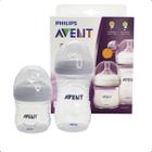 Kit 2 Mamadeiras Pétala Transparentes - Pack 125ml e 260ml 02 Petala - Philips Avent