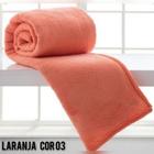 Kit 2 Mantas De Casal Soft Microfibra Lisas Cobertor Para Inverno