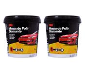 Kit 2 Massa Diamante 3M 1Kg Polidor Base Agua