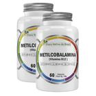 Kit 2 Metilcobalamina Vitamina B12 60 Cápsulas - Flora Nativa