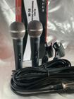 Kit 2 Microfones Profissionais com fio MI-58 JWL
