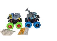 Kit 2 Mini Carrinho De Fricção 4x4 360º- Brinquedo - Lynx Produções artistica