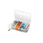 KIT 2 Mini Organizador Tudo Multiuso Costura 7 Divisórias - Nitron