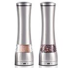 Kit 2 Moedores de Pimenta Sal Temperos Aço Inox Manual