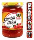 Kit 2 Molho De Pimenta Suave Tailandesa Sambal Oelek 227G - Pantai