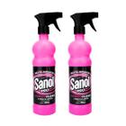 Kit 2 Multilimpador Power Clean para Limpeza Sanol Pro 500ml