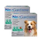 Kit 2 NexGard Contra Pulgas e Carrapatos para Cães de 10,1 a 25kg 1 Tablete Mastigável