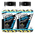 Kit 2 Nitro Fire Cafeína 420Mg 60Cps