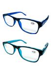 Kit 2 Óculos Para Leitura Com Grau Cristal +1.00 Até +4.00 - REF 001