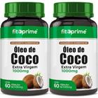 Kit 2 Óleo de Coco Extra Virgem 1000mg 60 Cápsulas Fitoprime