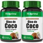 Kit 2 Óleo De Coco Extra Virgem 1000Mg 60 Cápsulas Fitoprime