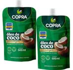 KIT 2 Óleo de Coco Extravirgem Pouch 500ml Copra