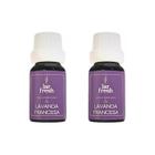 Kit 2 Óleo Essencial De Lavanda ( Lavandula Officinalis) 10ml Lar Fresh