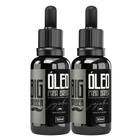 Kit 2 Oleo Hidratante Para Barba 30ml Conta Gotas