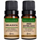 Kit 2 Óleos Essenciais 10Ml - Melaleuca + Anis Estrelado