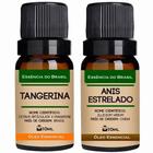 Kit 2 Óleos Essenciais 10ml - Tangerina + Anis Estrelado - Essência do Brasil