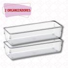 Kit 2 Organizadores Resistente P/ Gavetas Porta Joias Escritorio - PRATICASA