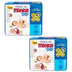 KIT 2 Pacotes Descartavel Fralda Turma da Mônica Jumbo RN/P/M/G/XG/XXG