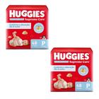 Kit 2 pacotes Fralda Infantil Huggies Supreme Care P Com 48 Unidades Cada Pacote