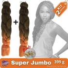 KIT 2 Pacotes Jumbo Ser Mulher 399g Cores Ombrés