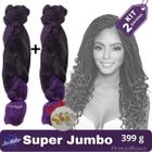 KIT 2 Pacotes Jumbo Ser Mulher 399g Cores Ombrés