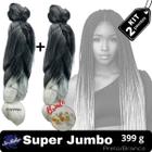 KIT 2 Pacotes Jumbo Ser Mulher 399g Cores Ombrés