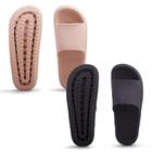 Kit 2 Pares Chinelo Nuvem Slide Yoyo Store com Tira Larga e Sola Borracha Leve