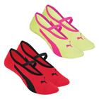 Kit 2 Pares De Meias Puma Sapatilha Pilates Feminina