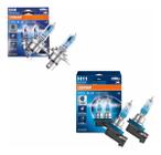 Kit 2 Pares Lampada H4 + H11 Osram Cool Blue Intense 5.000k