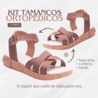 Kit 2 Pares Tamanco Chinelo Ortopédico De Dedo Anatômico