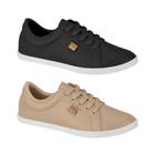 Kit 2 Pares Tenis Sapatênis Casual Beira Rio Leve Conforto