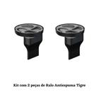 kit 2 pçs Ralo Anti-espuma Tigre Sem Grelha DN 100mm