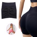 Kit 2 Pcs Short Bermuda Empina Bumbum Treino Tecido Sem Costura Confortável Tamanho U