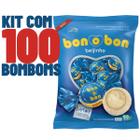 Kit 2 Pcts - 100 Unids. Bombom Bonobon Beijinho - Arcor