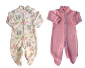 Kit Peças Macacão Bebê Prematuro Estampado Liso LOl Kids