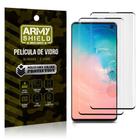 Kit 2 Películas de Vidro Blindada 3D Full Cover Galaxy S10 - Armyshield