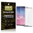 Kit 2 Películas de Vidro Blindada 3D Full Cover Galaxy S10 Plus - Armyshield