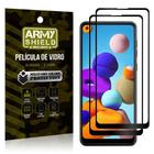 Kit 2 Películas Vidro Blindada 3D Full Cover Galaxy A21S