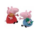 Casa com Jardim Peppa Pig e George - Dtc - Casinha de Boneca - Magazine  Luiza