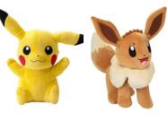 Pelucia Pokemon Eevee Evolução Cachorro 20cm Sunny 3545 - Sunny