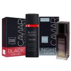Kit 2 Perfumes Black Caviar + Night Caviar - Paris Elysees