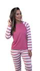 Kit 2 Pijamas Longo Inverno Pijama Comprido de Frio Feminino