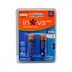 Kit 2 Pilhas Recarregáveis AA 1.2V Inova - Até 1000 Recargas - Ni-MH