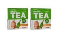 Kit 2 Pipeta Tea Konig - Anti Pulgas Gatos De 4,1Kg Á 8kg