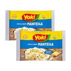 Kit 2 Pipoca de Microondas Manteiga Natural Milho Yoki 100g