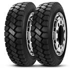 Kit 2 Pneu Aro 22.5 295/80R22.5 Xbri 152/149K  Forza Block