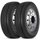 Kit 2 Pneu Durable Aro 22.5 275/80R22.5 16PR 149/146M TT DR766 Liso