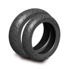 Kit 2 Pneus Furia 100/80-17 + 130/70-17 Para Fazer Twister Tubeless