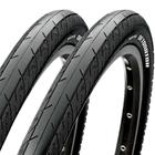 Kit 2 Pneus Maxxis Detonator 26x1.25 Dobrável (Kevlar) Preto