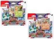 Kit 2 Pokémon TCG Blister Triplo EV2 Evoluções Em Paldea